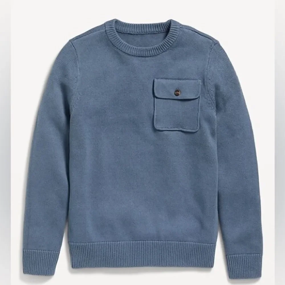 Old Navy Kids Blue Sweater with Pocket Boys